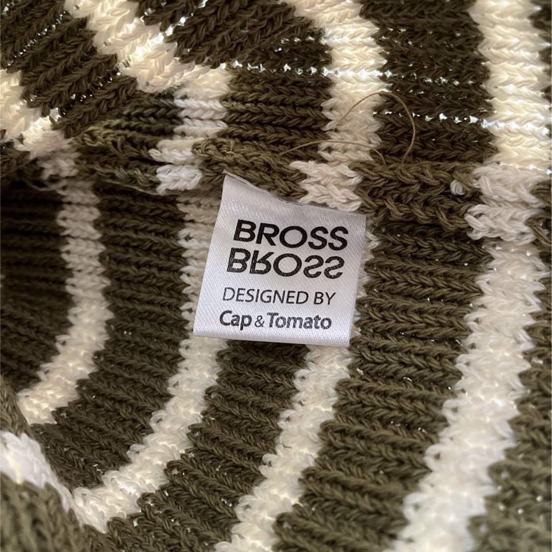 BROS - ヨッチム様専用 BROSS ボーダー ニット帽の通販 by gama's shop