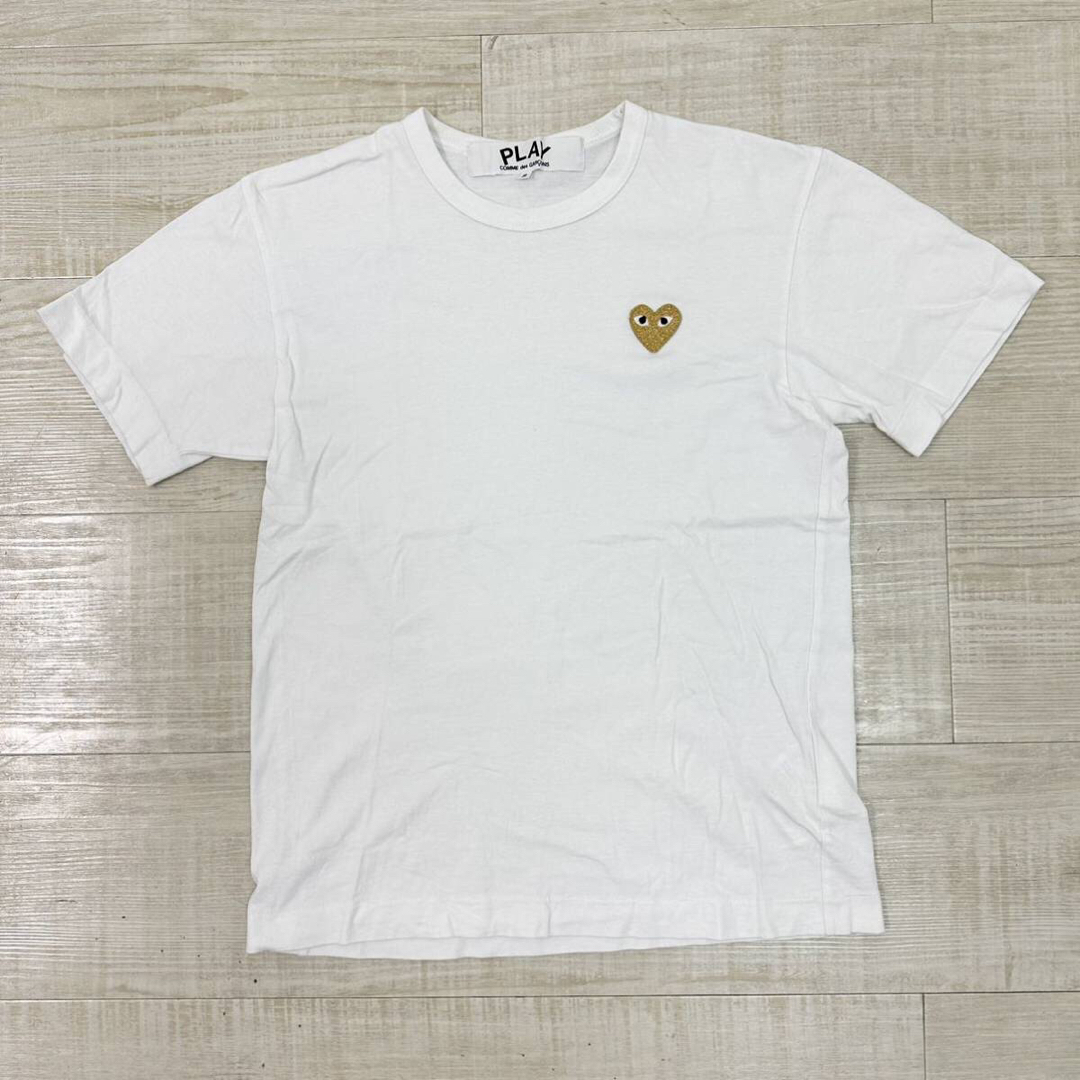 COMME des GARCONS - 定番 プレイ コム デ ギャルソン ゴールド ハート