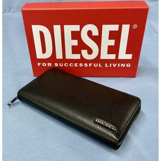 ディーゼル(DIESEL)のディーゼル　サイフ 2123　ラウンドジップ ウォレット　ロゴ　新品 タグ付(長財布)