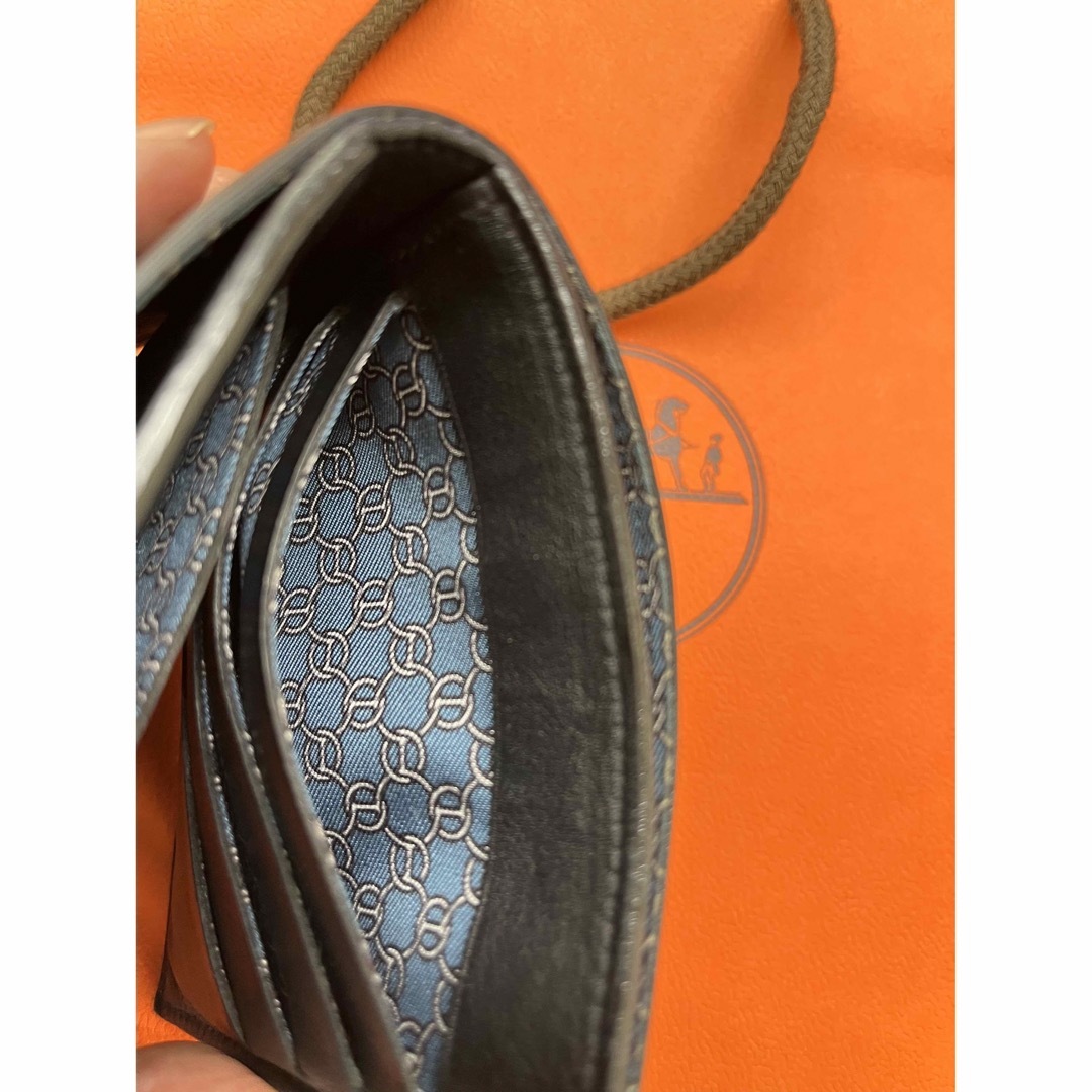 Hermes(エルメス)の超美品　エルメス　コペルニクスMC２　ブラック　二つ折財布　Y刻印 メンズのファッション小物(折り財布)の商品写真