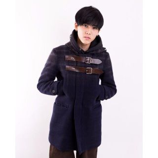 ダイエットブッチャースリムスキン(DIET BUTCHER SLIM SKIN)の名作2013AW ダイエットブッチャースリムスキン グラデーションコート(ダッフルコート)