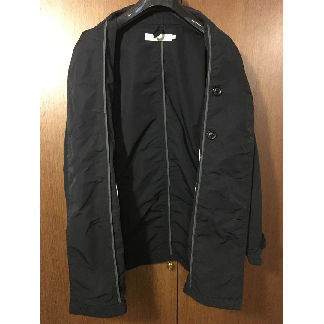 OMNIGOD トレンチコート黒3 メンズのジャケット/アウター(トレンチコート)の商品写真