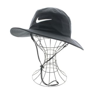 ナイキ(NIKE)のNIKE ナイキ ハット S/M 黒 【古着】【中古】(ハット)