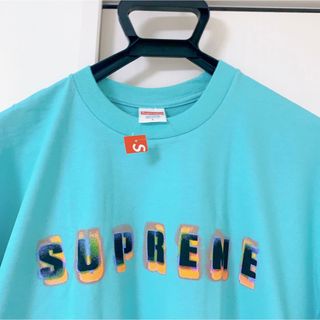 送料込み Lサイズ Supreme Gradient Arc Top