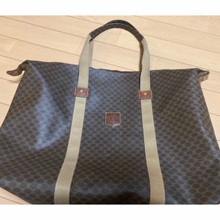 セリーヌ(celine)のヴィンテージオールドセリーヌCELINEマカダム柄トートバッグ(ボストンバッグ)