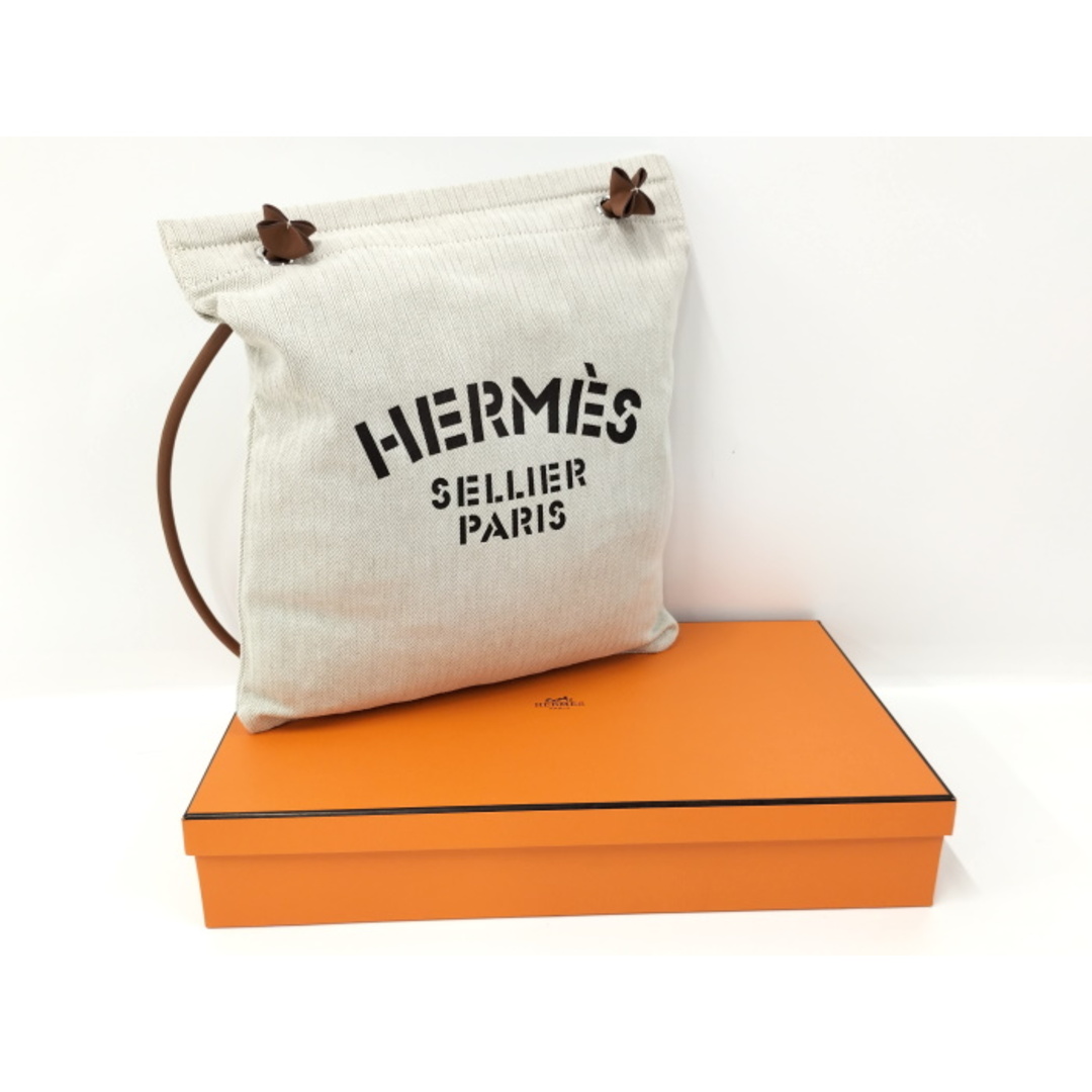 Hermes - HERMES アリーヌMM ショルダーバッグ 肩がけ キャンバス ...