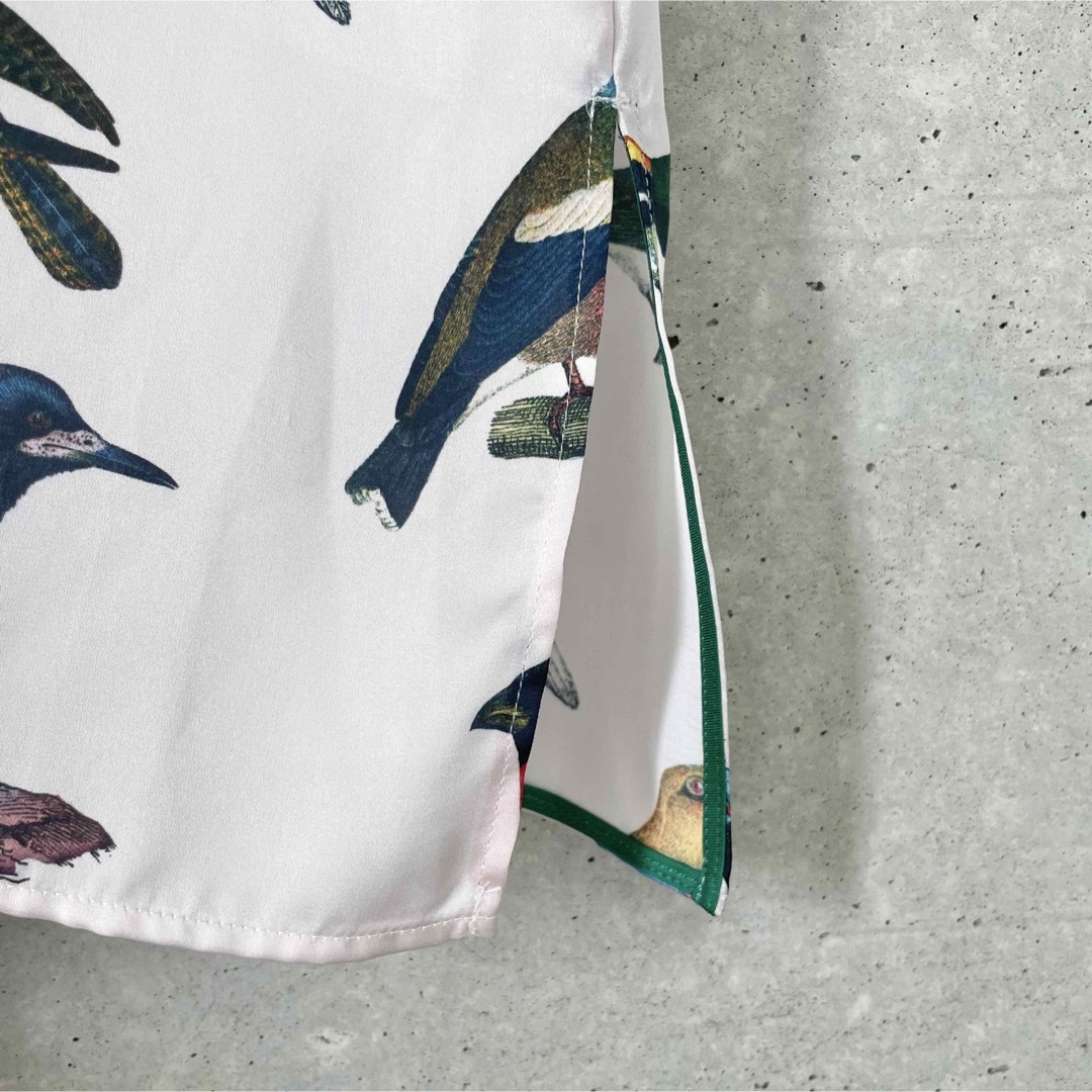 Paul Smith - 美品 ポールスミス バードプリント シャツワンピース 40