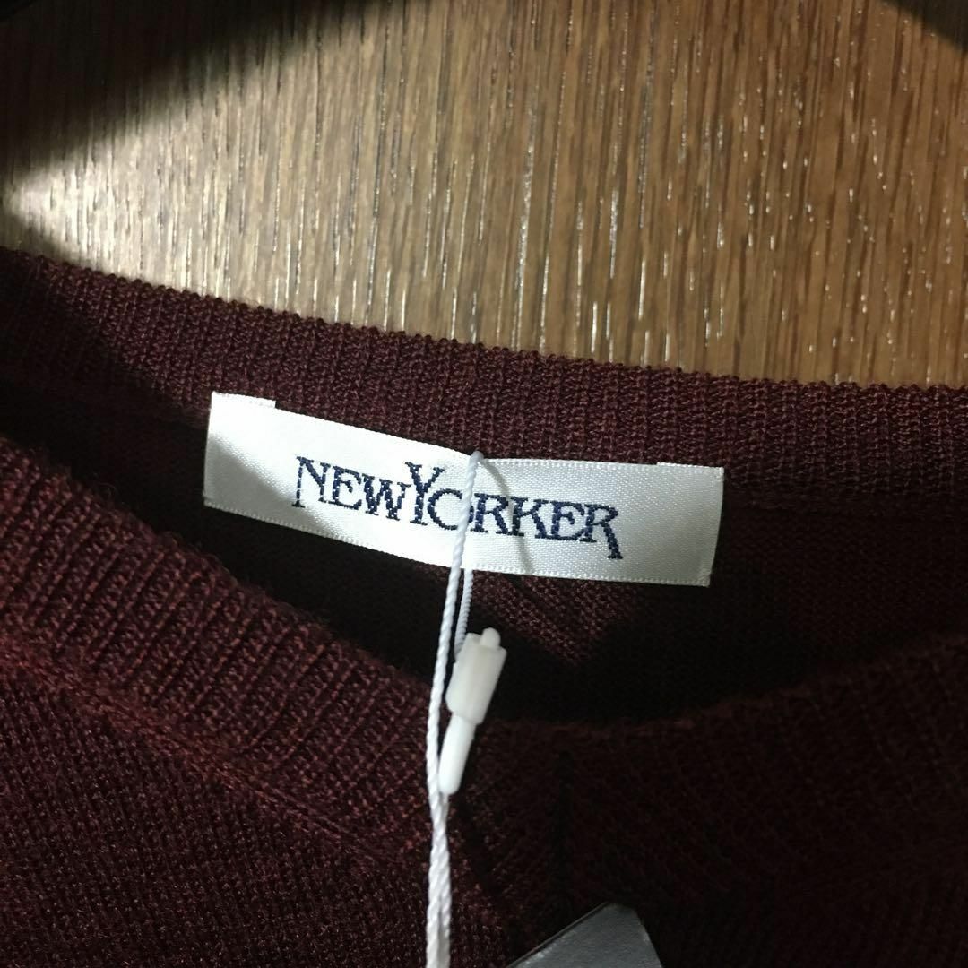 NewYorker 極薄ニット L メンズのトップス(ニット/セーター)の商品写真