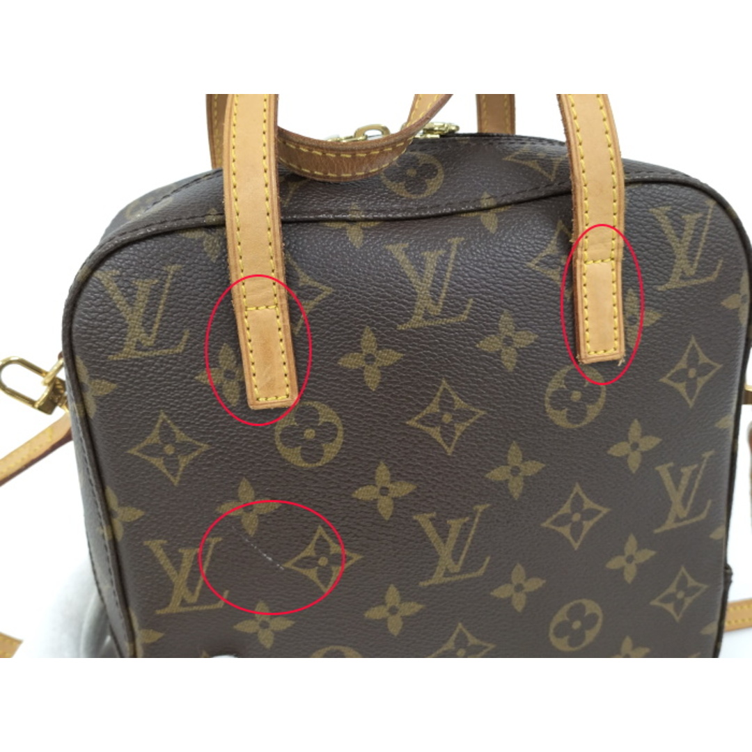 LOUIS VUITTON スポンティーニ 2WAY ハンドバッグ モノグラムモノグラムサイズ