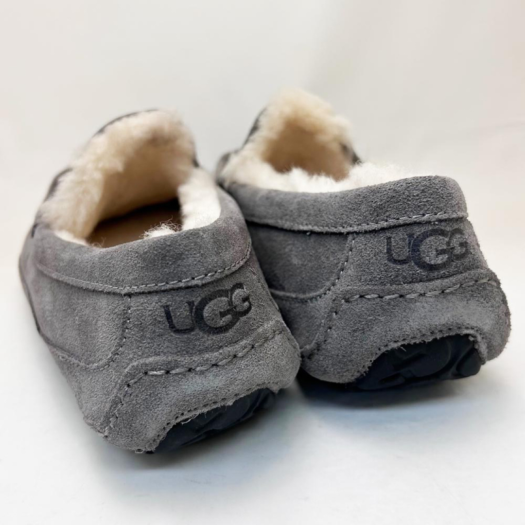 新品 UGG アグ メンズ スリッポン ASCOT グレー 27.0cm