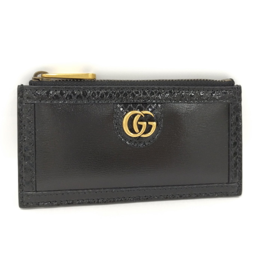 Gucci - GUCCI フラグメントケース レザー ブラック 699349の通販 by