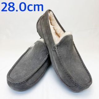 お値下げ❗️UGG FOR　MEN　モカシン　グレー　US9　27ｃｍ