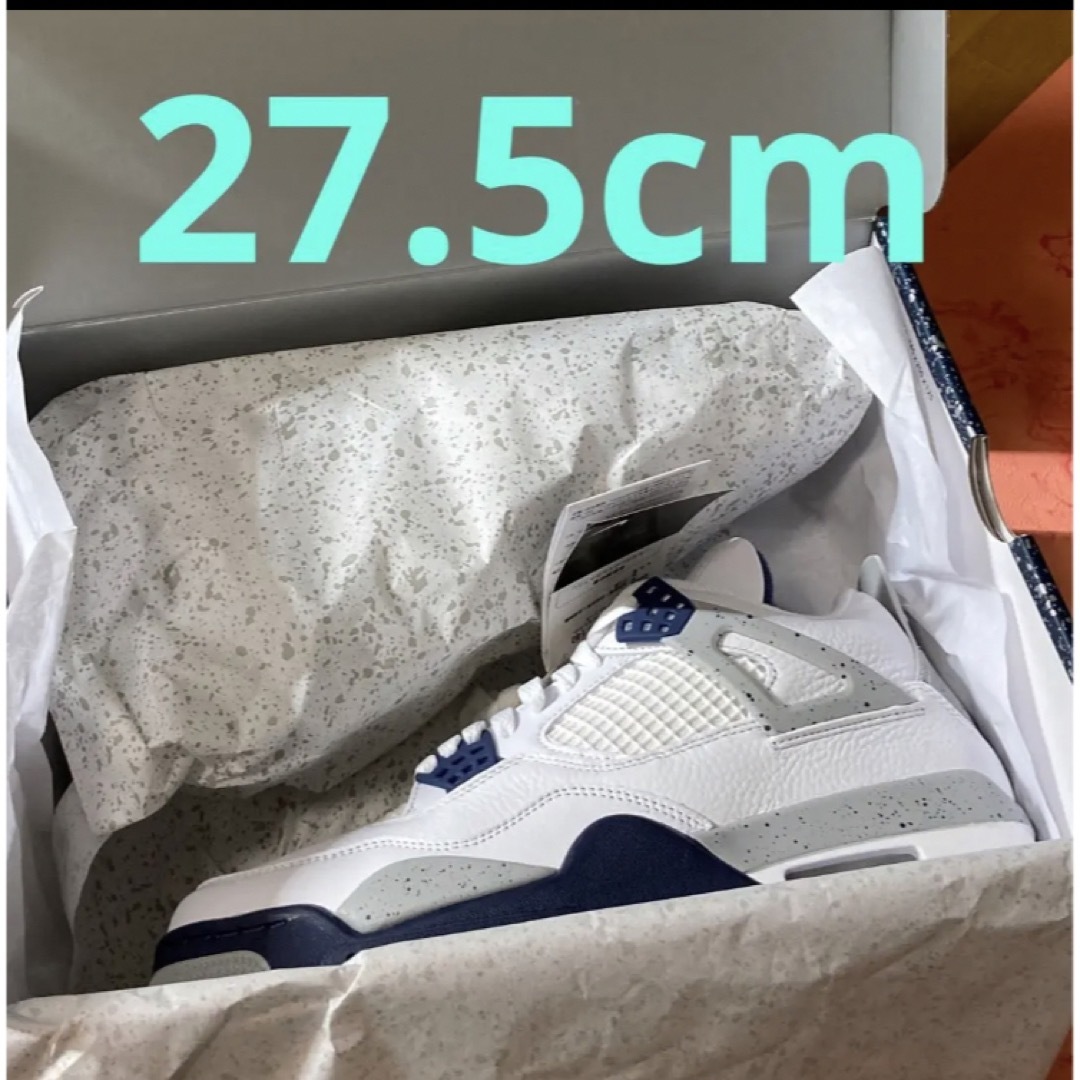 27.5 Nike Air Jordan 4 "Midnight Navy"