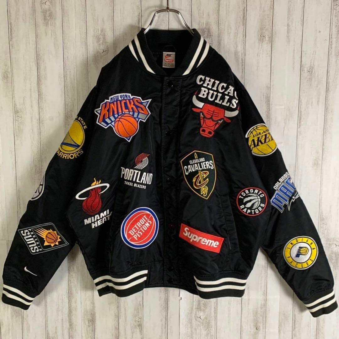 Supreme - 【限定コラボ】シュプリーム×ナイキ×NBA☆マルチ刺繍