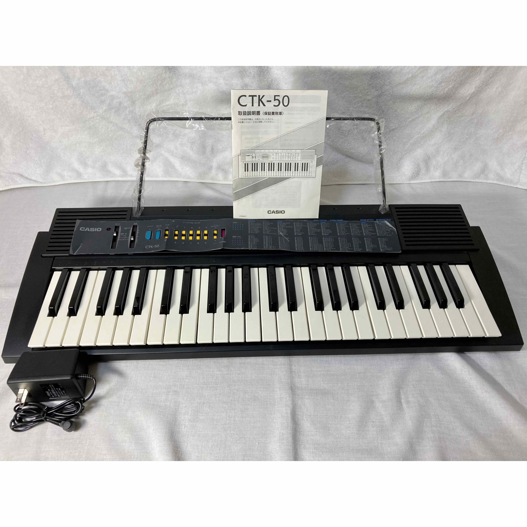 CASIO(カシオ)のCASIO CTK-50JA-1　カシオトーン　 楽器の鍵盤楽器(キーボード/シンセサイザー)の商品写真