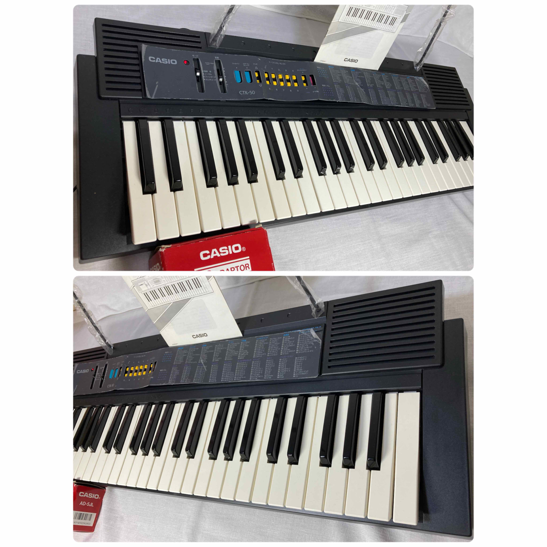 CASIO(カシオ)のCASIO CTK-50JA-1　カシオトーン　 楽器の鍵盤楽器(キーボード/シンセサイザー)の商品写真