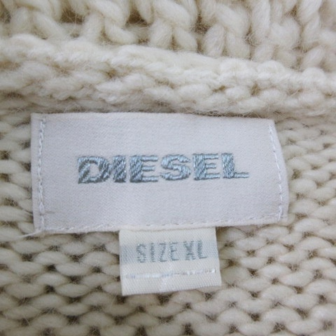 DIESEL - ディーゼル ニット カーディガン 長袖 ハイネック ミドル丈