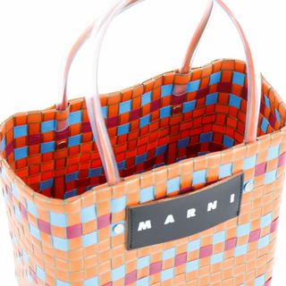 MARNI マルニ バッグ ピクニックバッグ ヌガー オレンジ テープバスケット