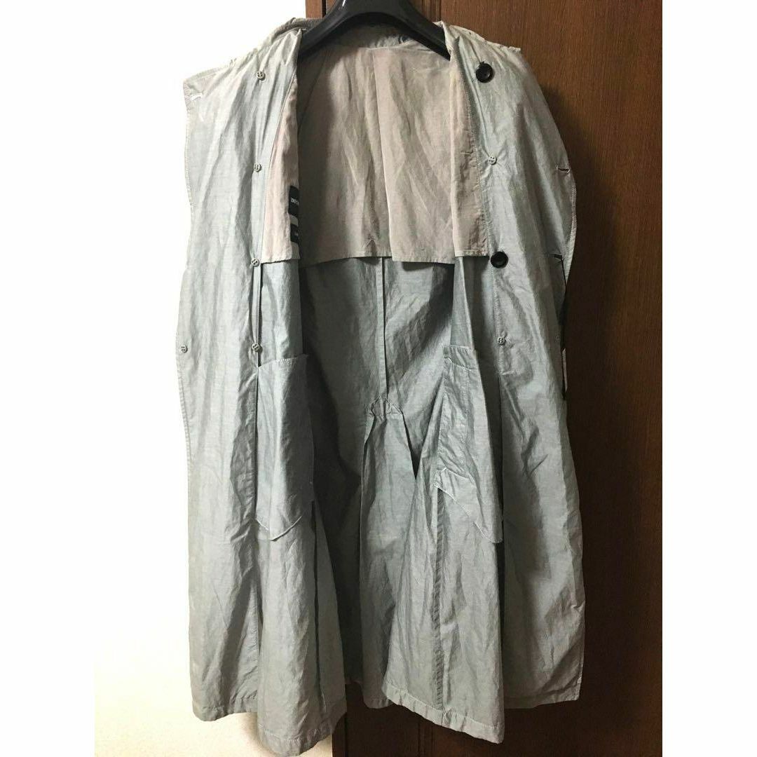 EMPORIO ARMANI 薄手のトレンチコート ベルトなし メンズのジャケット/アウター(ステンカラーコート)の商品写真