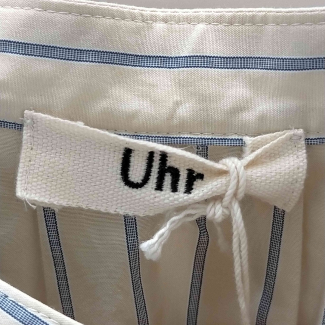 Uhr(ウーア) 23ss 別注ストライプタックシャツ レディース トップス