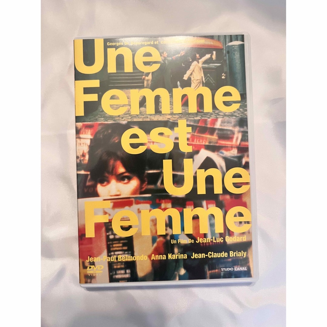 女は女である ('61仏/伊) DVD エンタメ/ホビーのDVD/ブルーレイ(外国映画)の商品写真