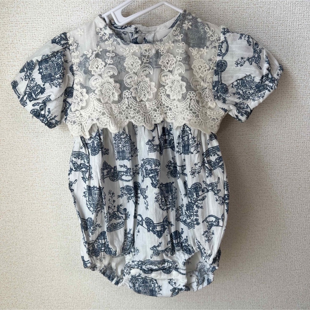 ベビー服 新生児 ロンパース キッズ/ベビー/マタニティのベビー服(~85cm)(ロンパース)の商品写真