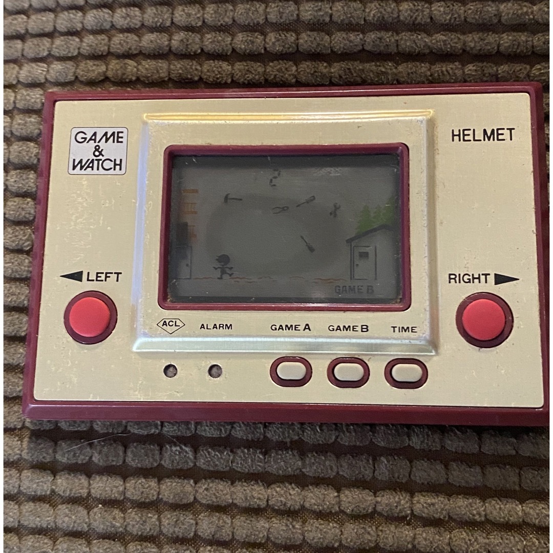 【動作確認済】任天堂 ゲームウォッチ ヘルメット HELMET Nintendo