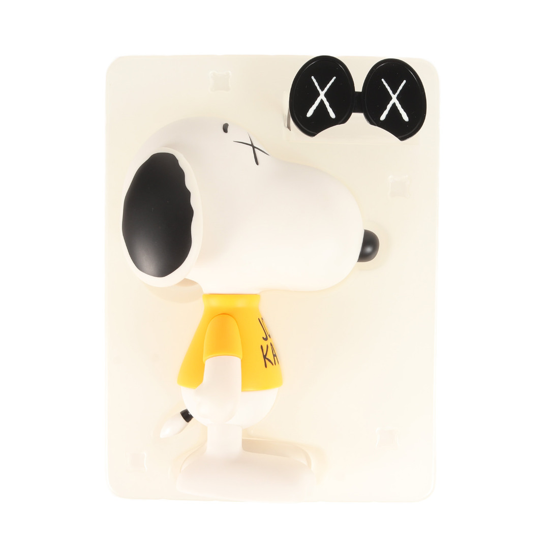 MEDICOM TOY メディコムトイ ×KAWS Original Fake SNOOPY JOE カウズ オリジナルフェイク スヌーピー ジョー フィギュア 人形 イエロー/ホワイト