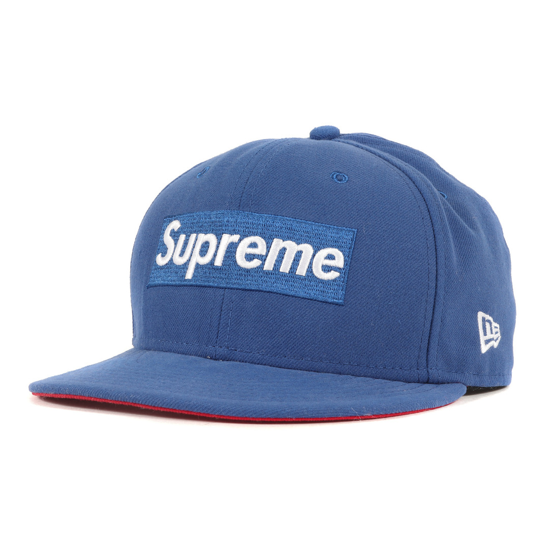 Supreme シュプリーム キャップ サイズ:7 3/8(58.7cm) NEW ERA GORE-TEX ボックスロゴ ベースボール キャップ Box Logo New Era 13AW ロイヤル ニューエラ ゴアテックス コラボ 帽子 【メンズ】