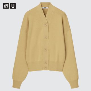 ユニクロ(UNIQLO)のユニクロユー　ショートカーディガン(カーディガン)