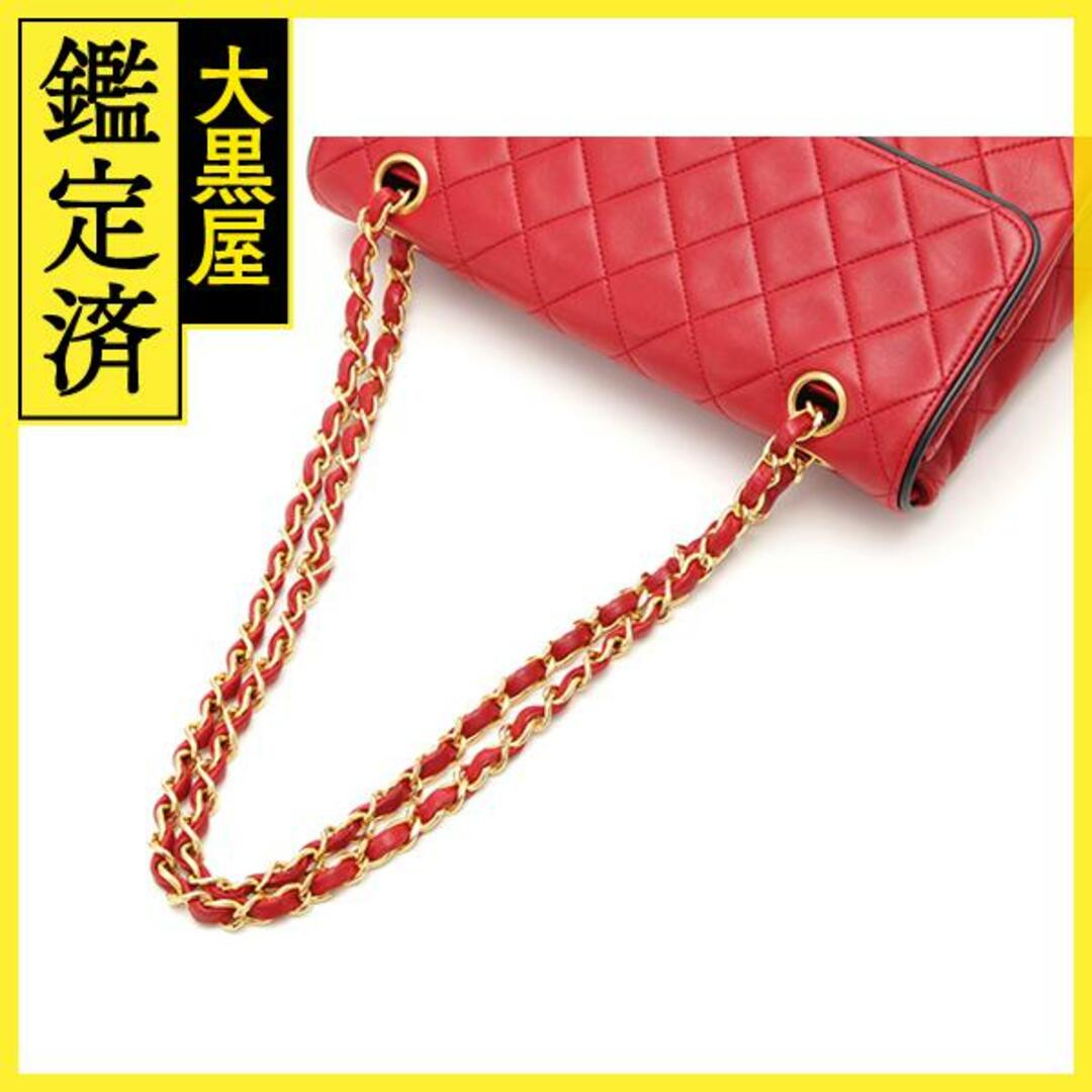 CHANEL - シャネル マトラッセ ショルダーバッグ レッド【472】MMの