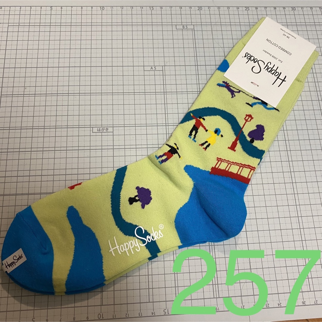 Happy Socks - 新品未使用品 ハッピーソックス 靴下 公園 散歩の通販