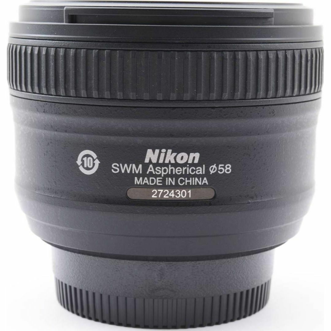 H19/5135B★美品★ニコン AF-S NIKKOR 50mm F1.8G スマホ/家電/カメラのカメラ(レンズ(単焦点))の商品写真