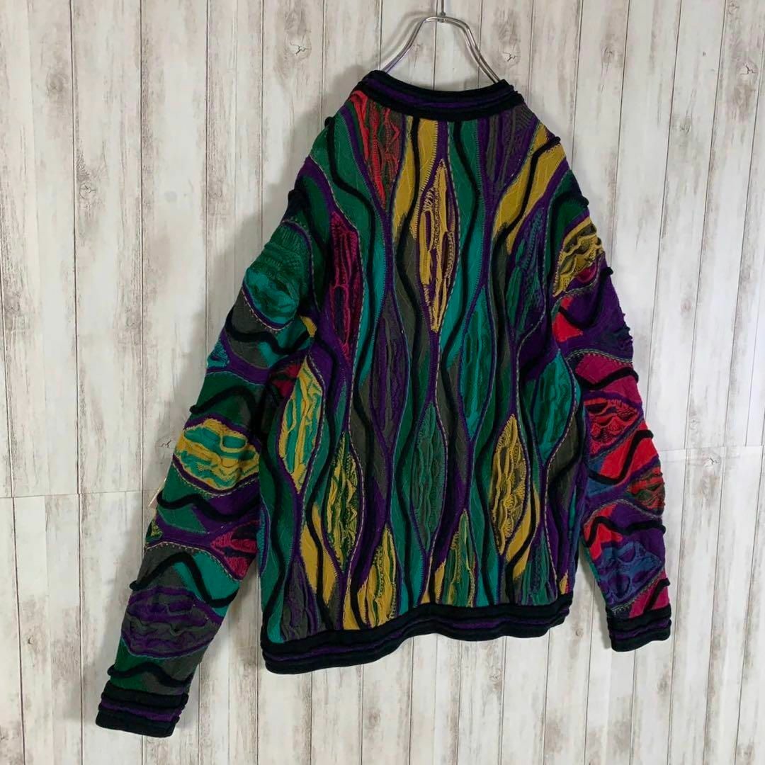 COOGI - 【幻の1点モノ】coogi クージー 立体 編込み 3Dニット 即完売