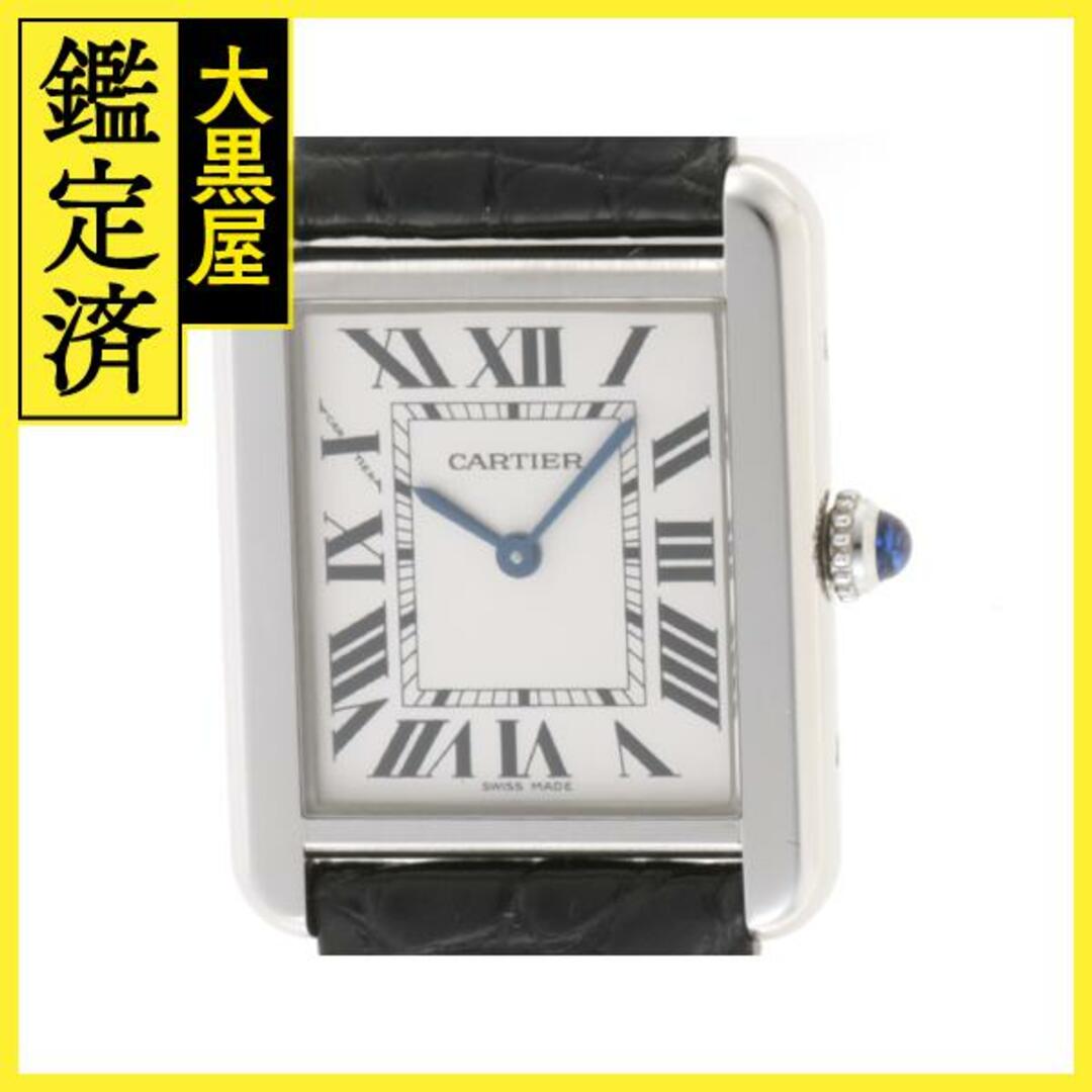 Cartier カルティエ タンク・ソロSM シルバー文字盤 【431】 www