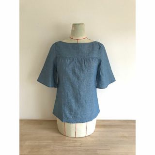 アーペーセー(A.P.C)のアーペーセー/トップス/シャツ/カットソー/34/S/コットン×リネン(シャツ/ブラウス(半袖/袖なし))