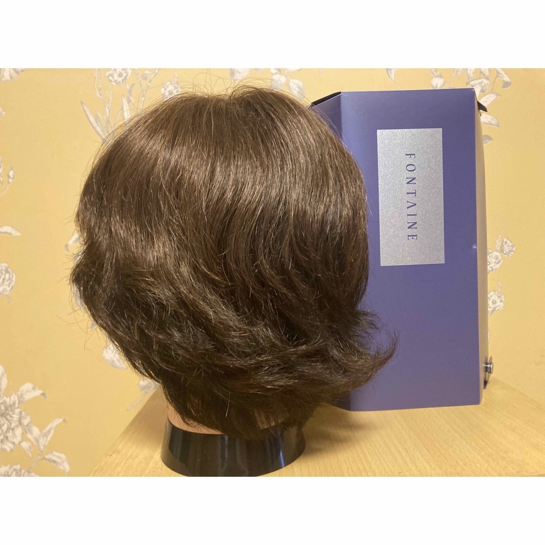 FONTAINE - フォンテーヌ ウィッグ ブラウン アクリル系人毛 頭皮無し