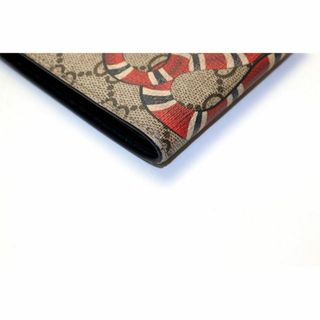 GUCCI GGスプリーム スネーク 2つ折り財布■08ac1025065