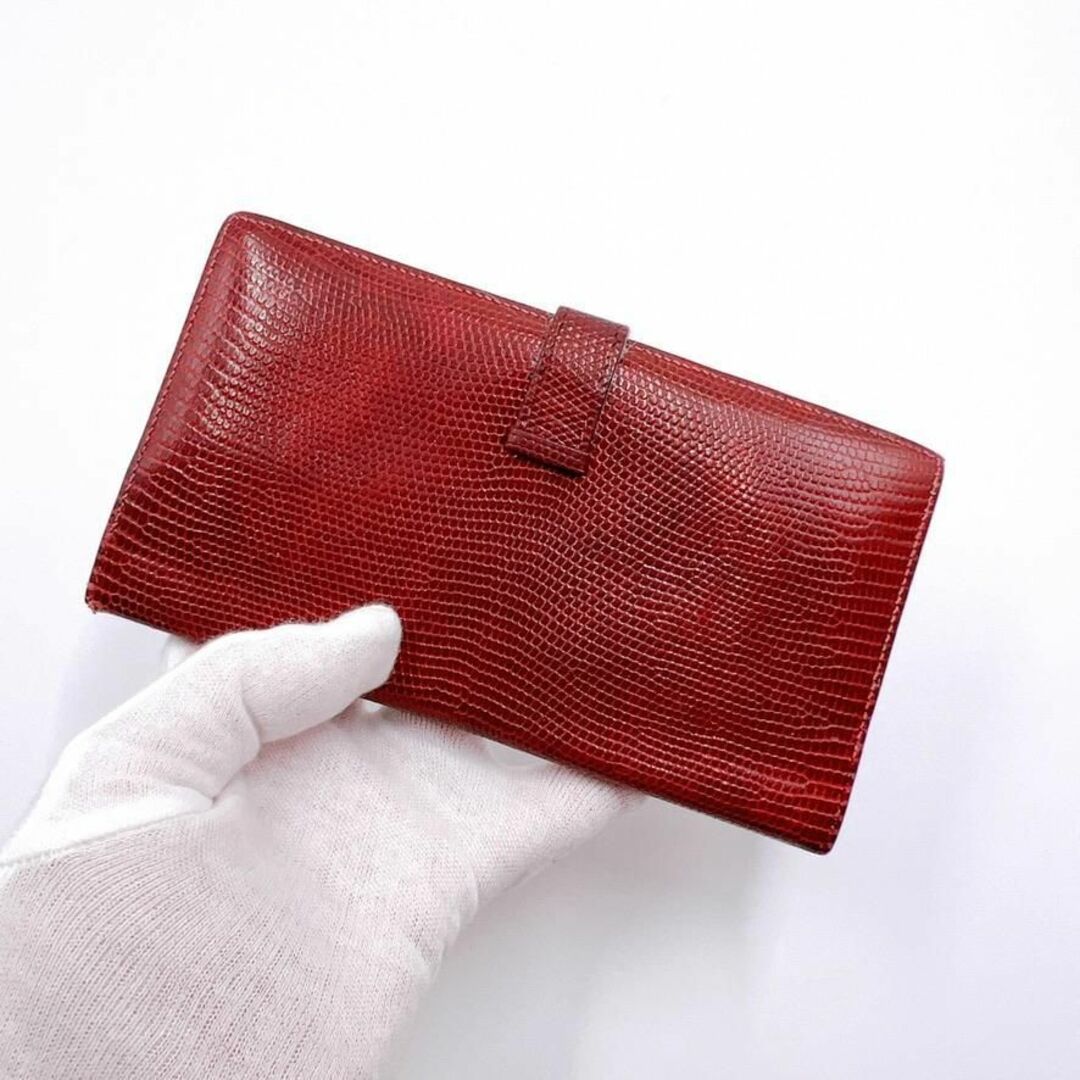 HERMES ベアン リザード-