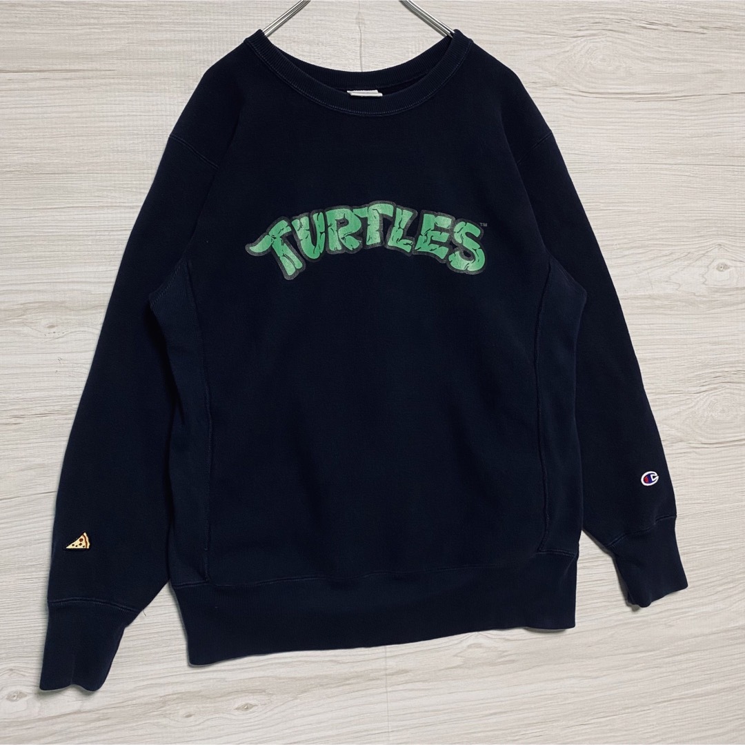 【入手困難】champion TURTLES スウェット　リバースウィーブ