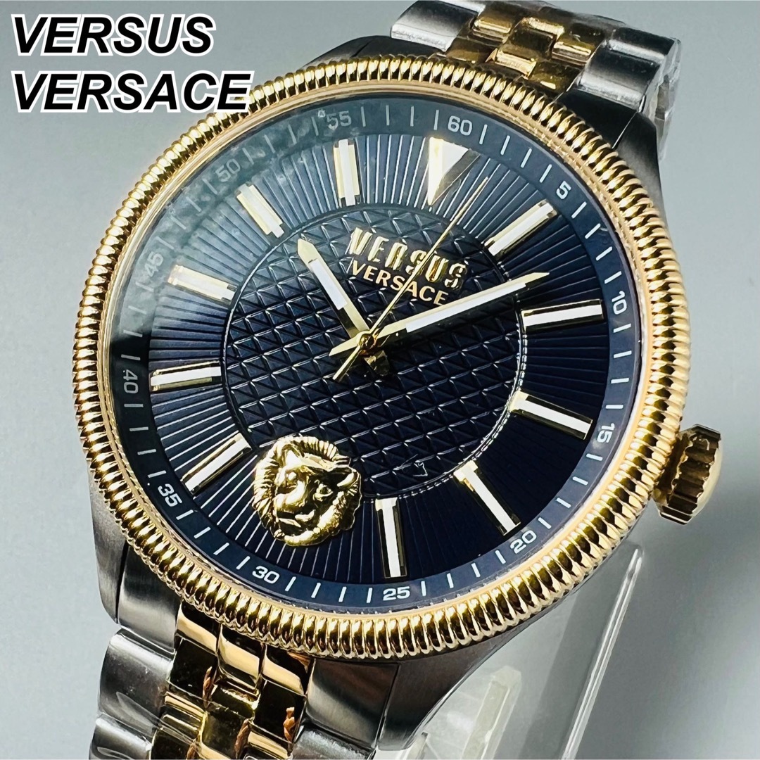 腕時計 ヴェルサス ヴェルサーチ ベルサーチ 新品 メンズ クォーツ ブラック