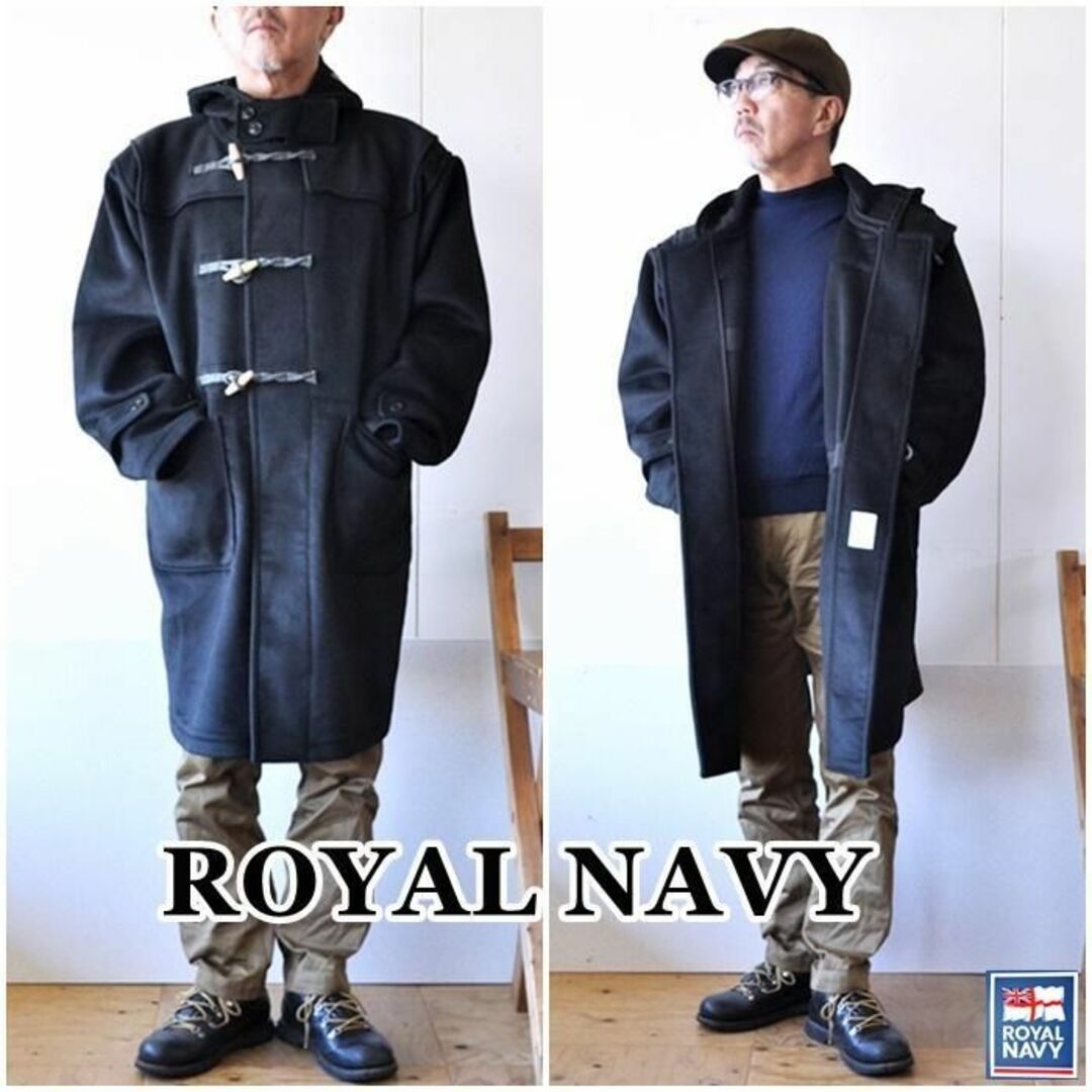 ROYAL NAVY ロイヤルネイビー DUFFLE ダッフルコート M