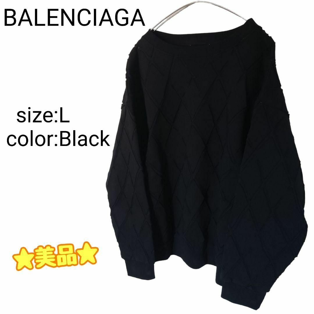 大丈夫ですBALENCIAGA rion crest スウェット トレーナー