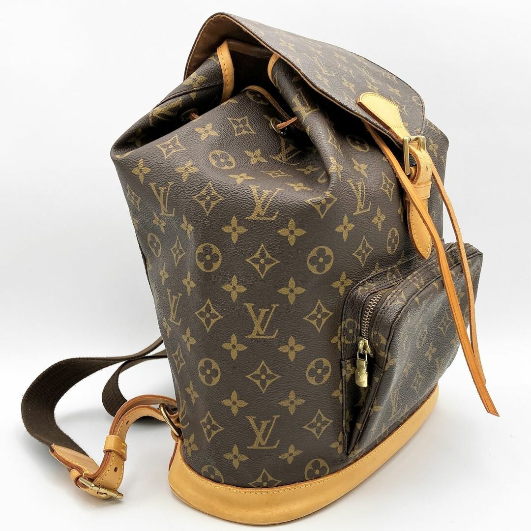 美品 LOUIS VUITTON ルイ・ヴィトン モンスリGM モノグラム リュック