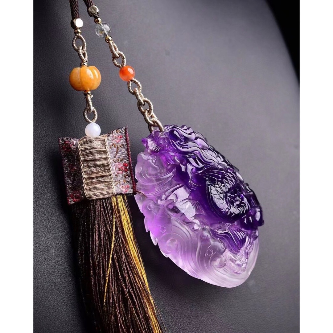 ⭐︎【天然】アメジスト ネックレス 114.2g - www.smithlabresearch.org