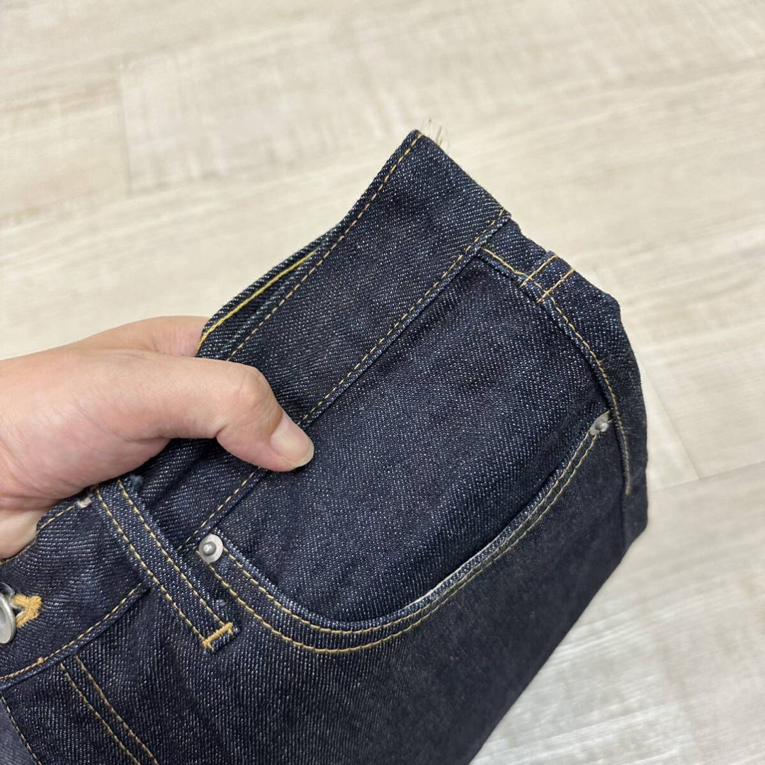 DIGAWEL STRAIGHT DENIM PANTS 濃紺 赤耳 サイズ 1