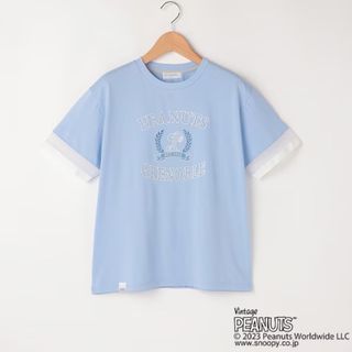 ポンポネット新品新作タグ付き布帛切替え半袖Tシャツ160