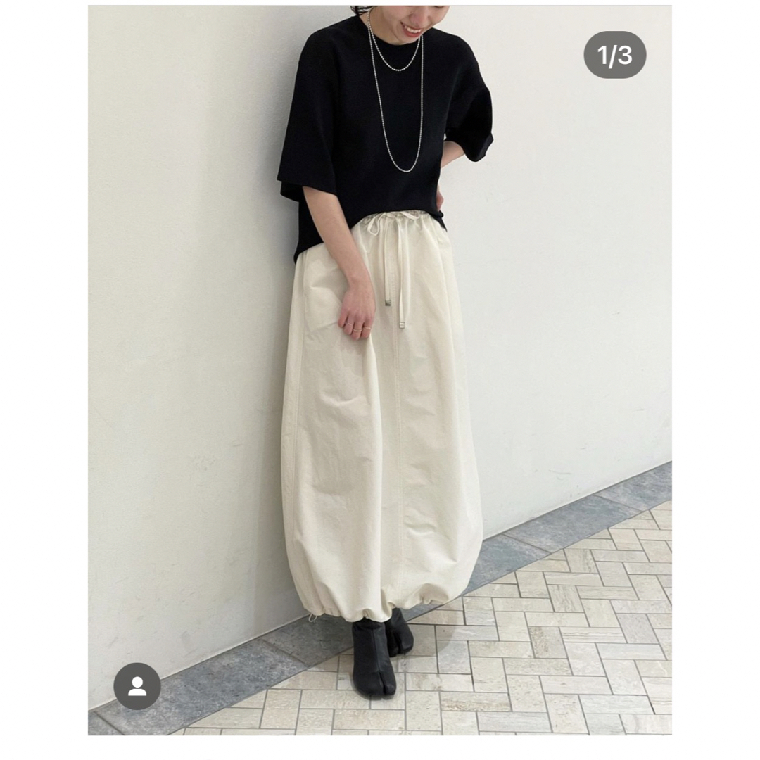 Plage(プラージュ)のPlage Nylon shaka スカート レディースのスカート(ロングスカート)の商品写真
