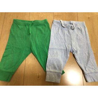 ベビーギャップ(babyGAP)のbabyGap コットンパンツ 2枚 70(パンツ)