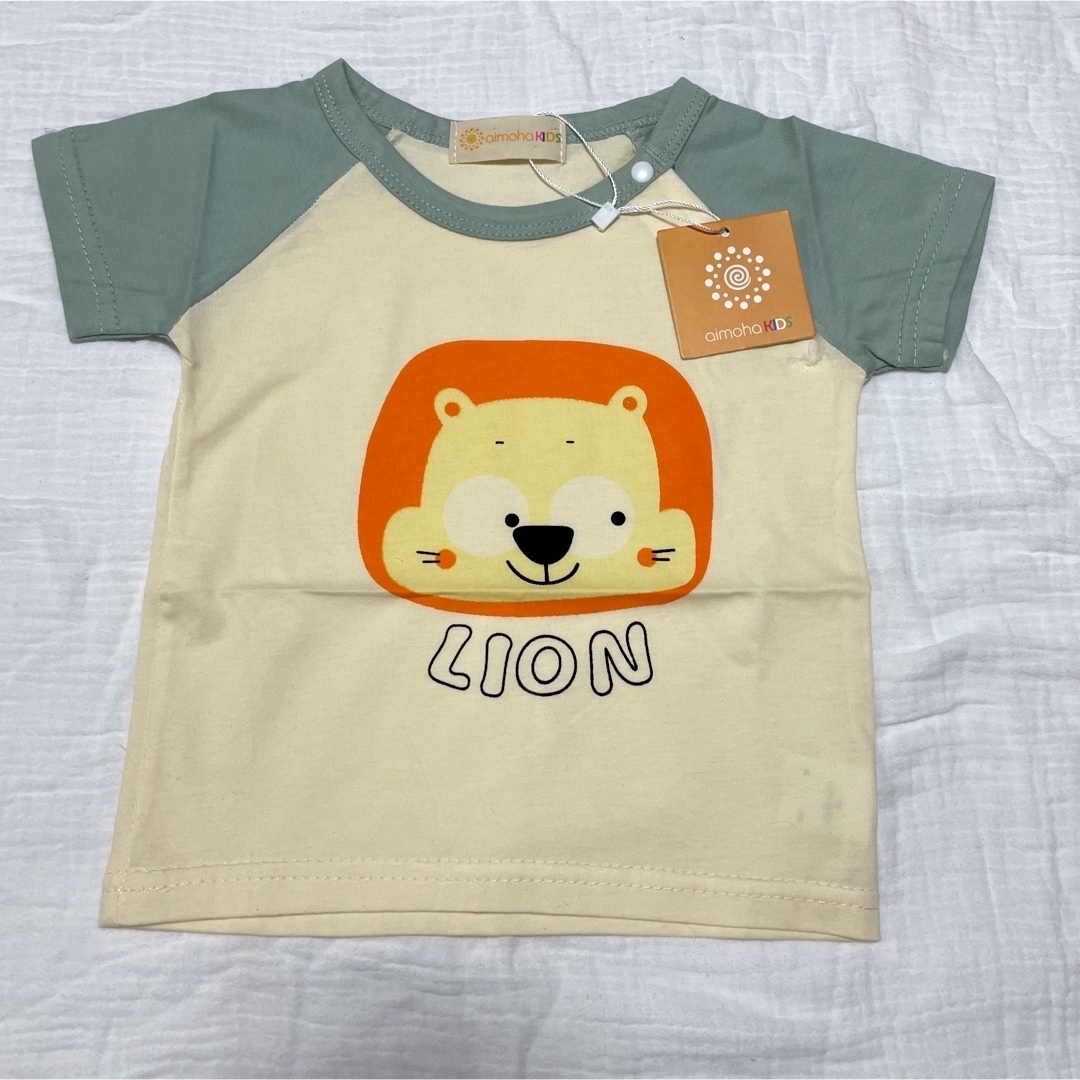 aimoha - aimohakids アニマル Tシャツ 80サイズ 2枚セット 韓国の通販